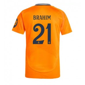 Real Madrid Brahim Diaz #21 Gostujuci Dres 2024-25 Kratak Rukavima